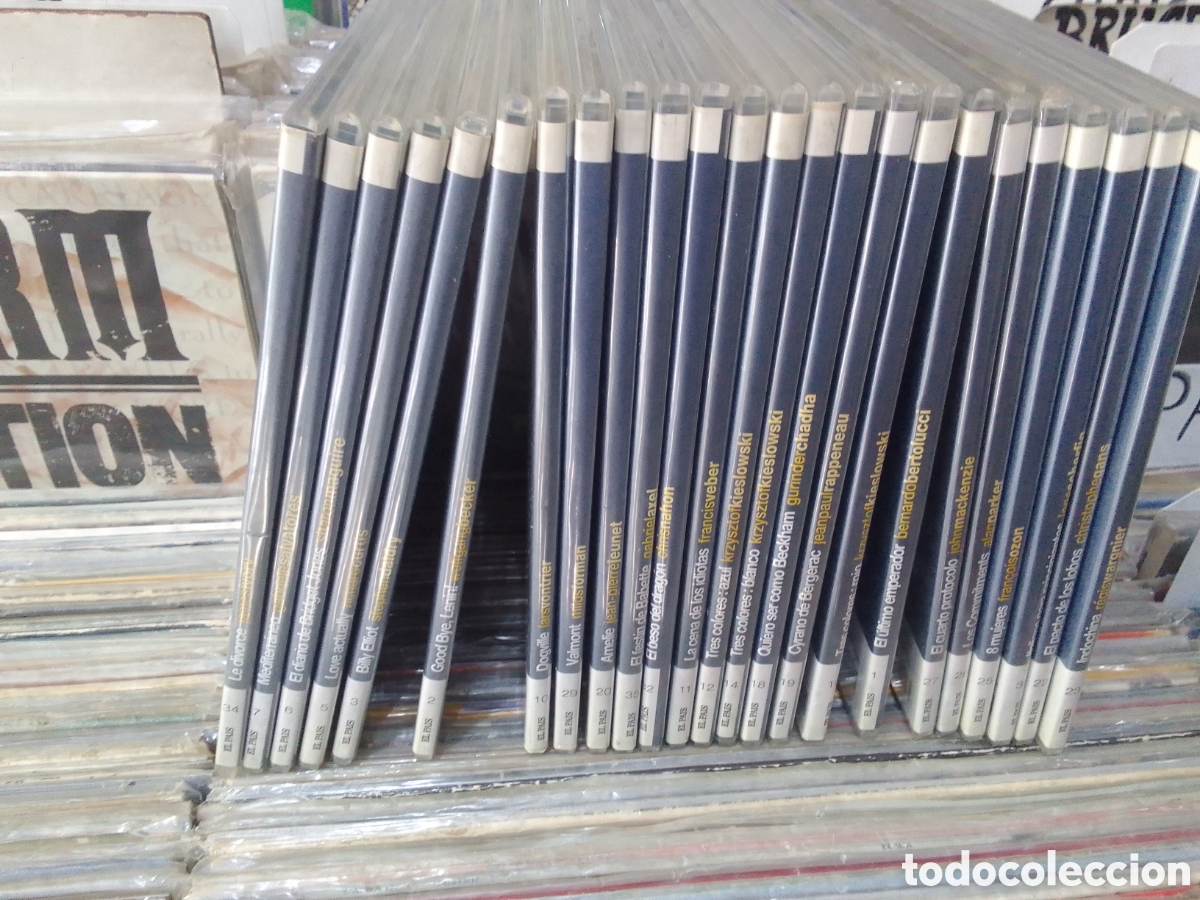 Cine: Lote 24 DVDs cine europeo,el pais