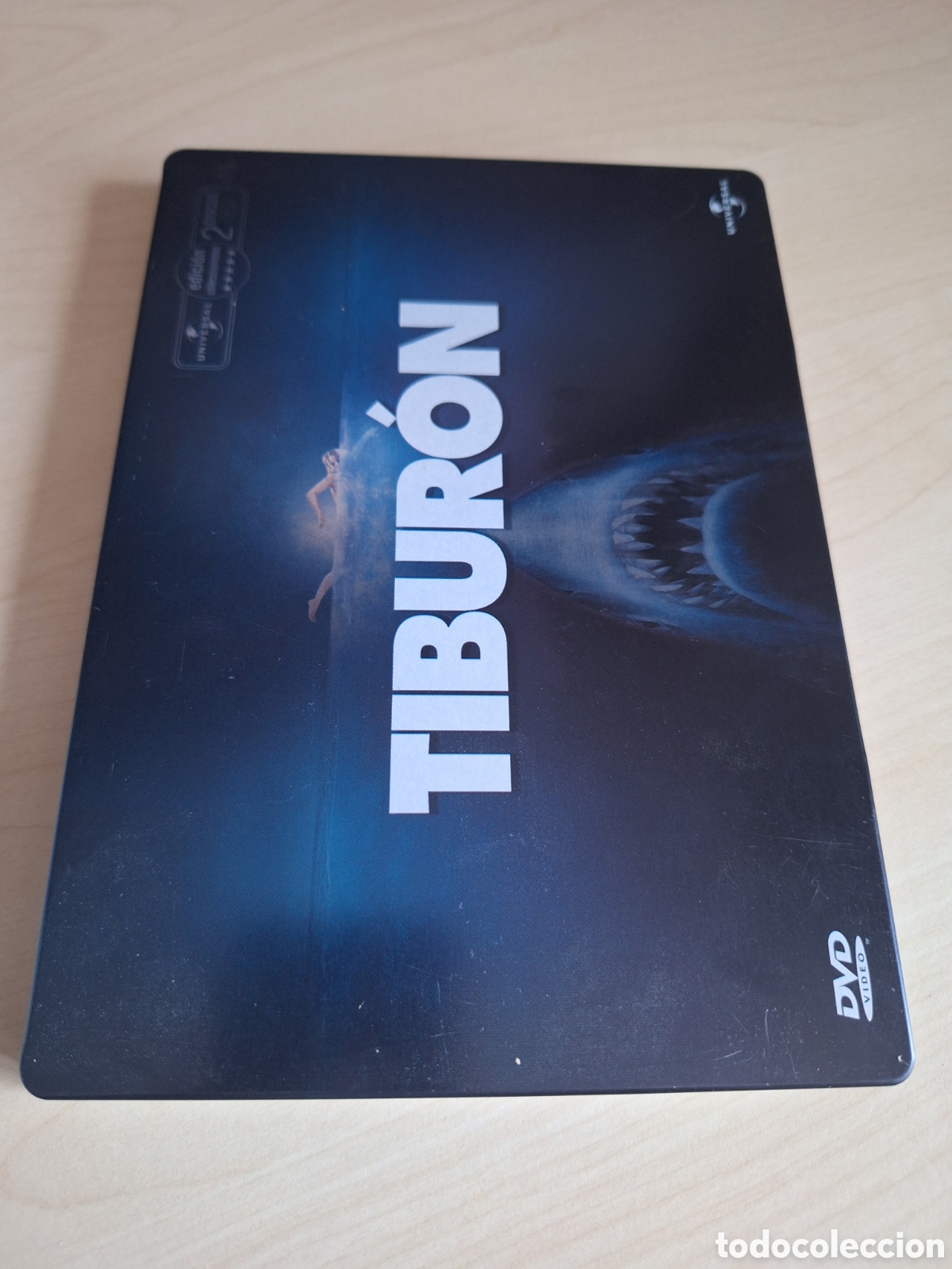Kino: RD67 tiburon edicion steelbook DVD SEGUNDAMANO