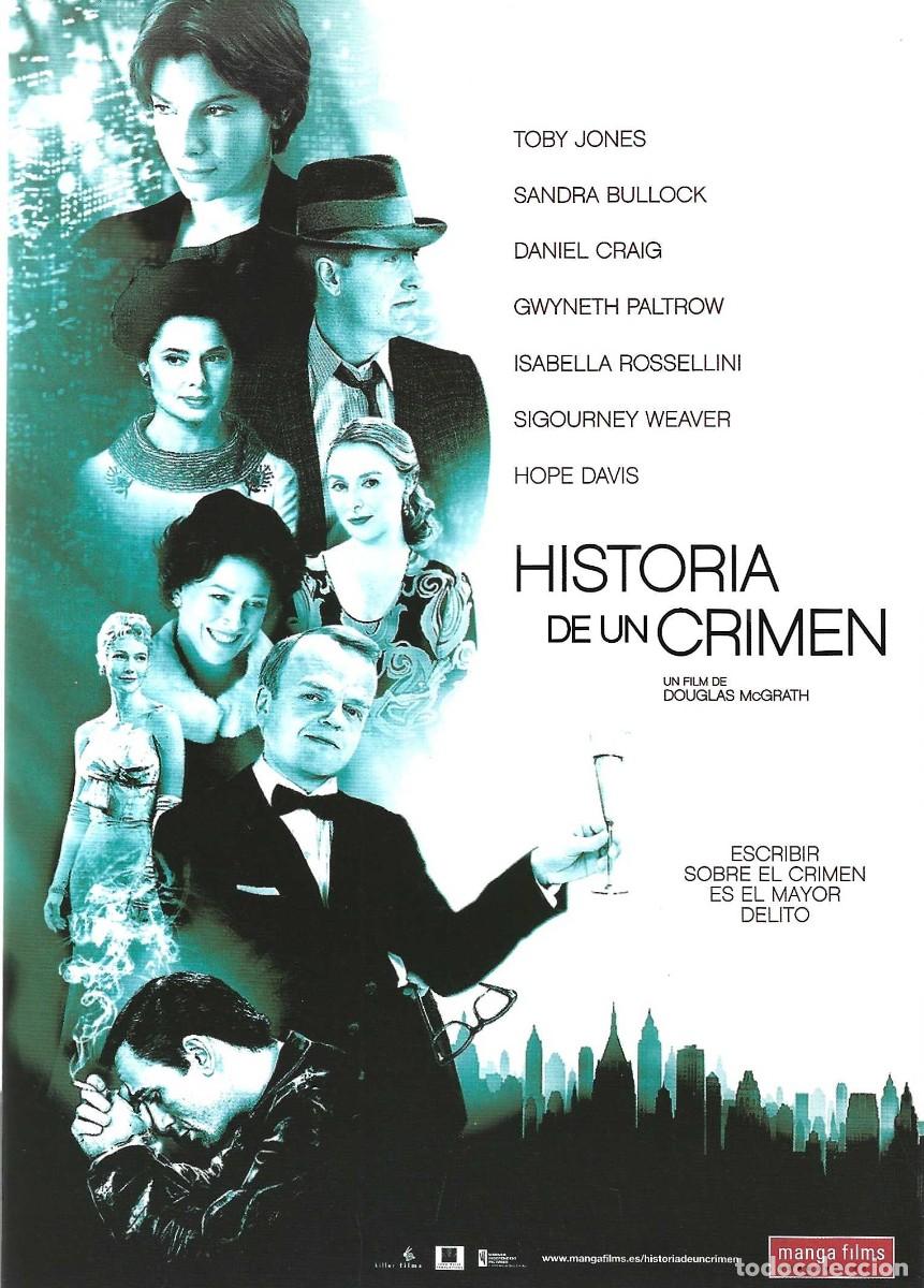 Cine: HISTORIA DE UN CRIMEN SANDRA BULLOCK