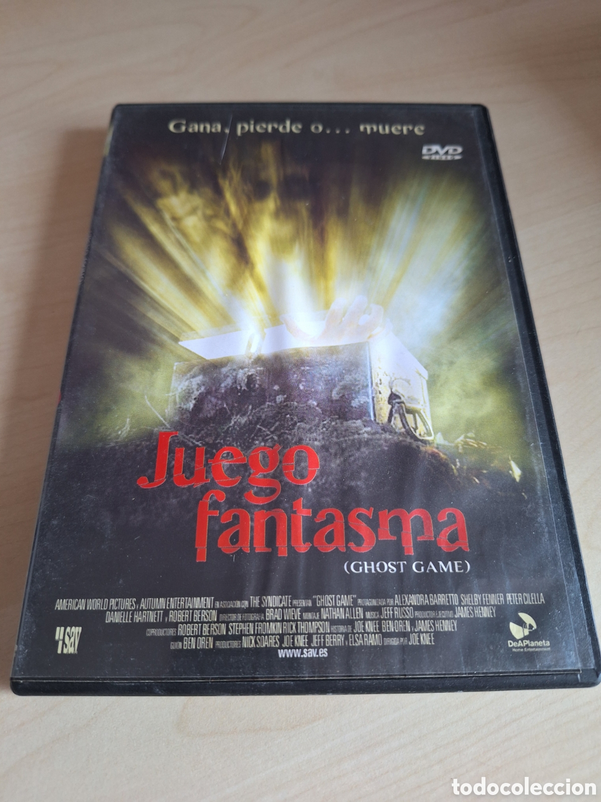 Cine: RD68 juego fantasma DVD SEGUNDAMANO