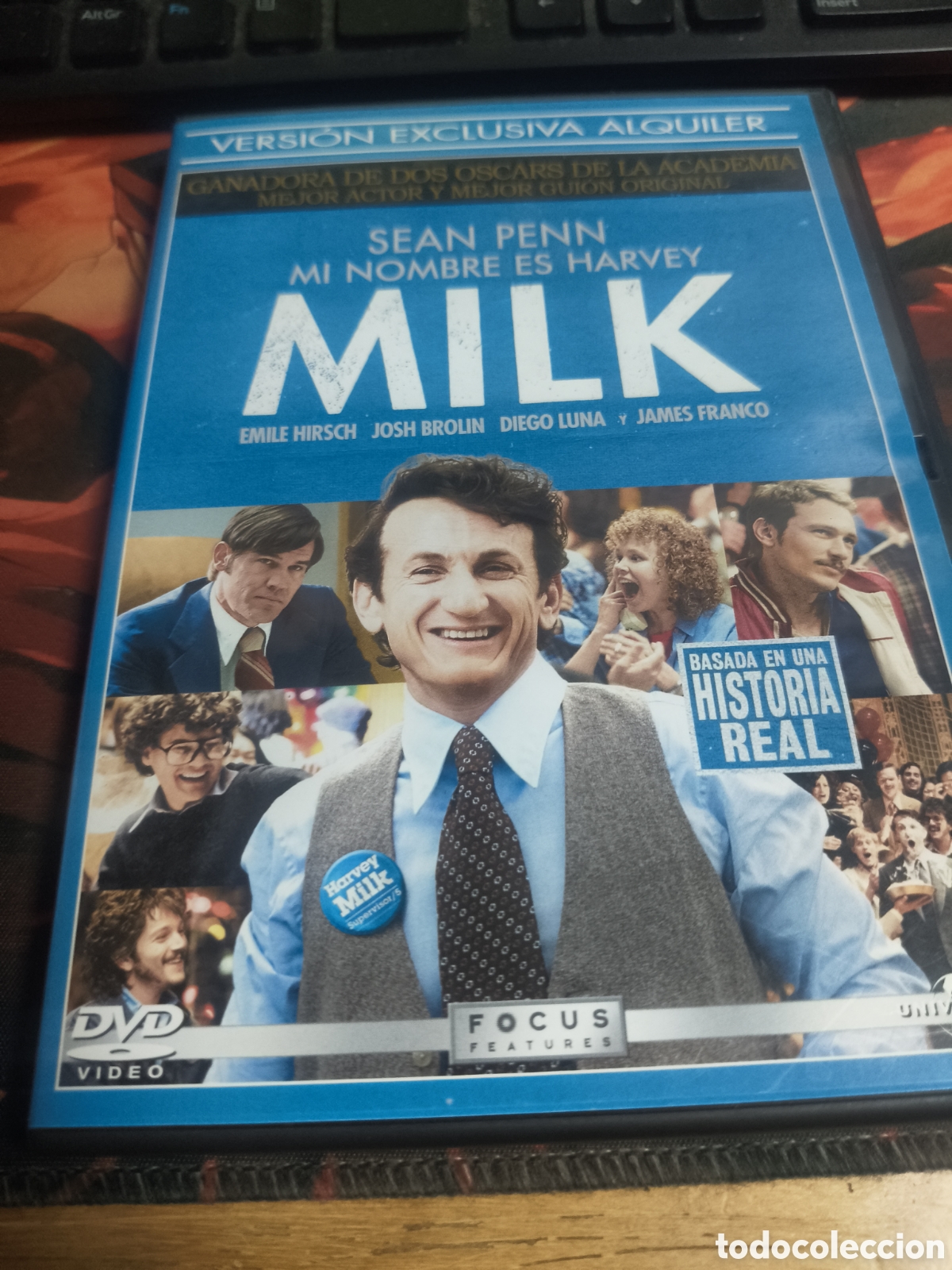 Cine: Mi nombre es harvey milk DVD - 245 (v&iacute;deoclub)