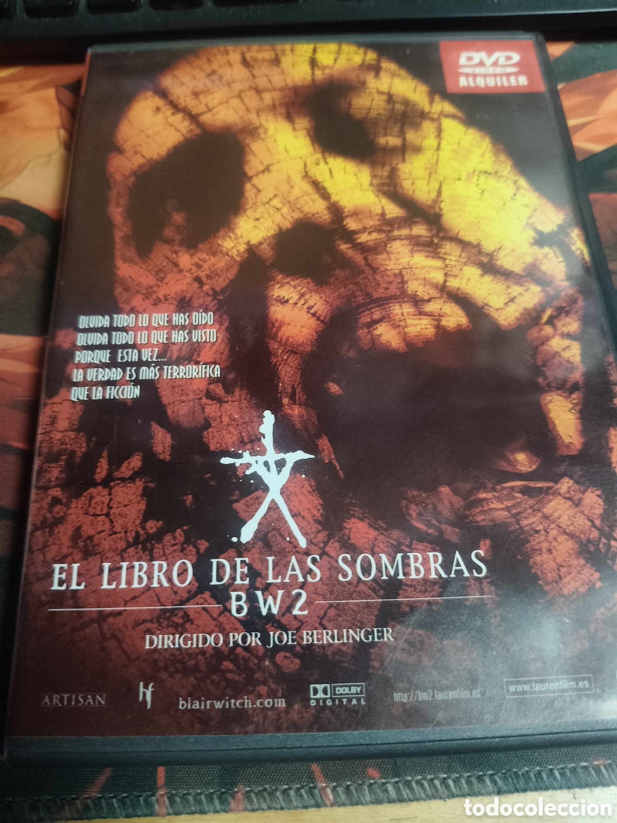 Cine: El libro de las sombras DVD - 245 (videoclub)