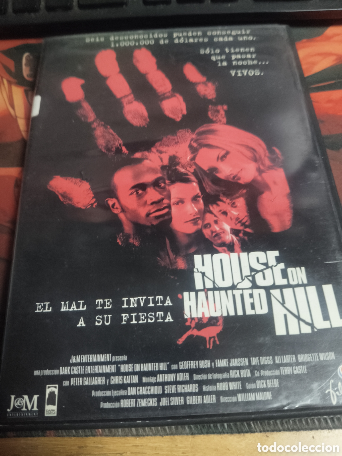 Cine: House on haunted Hill DVD - 245 (videoclub)