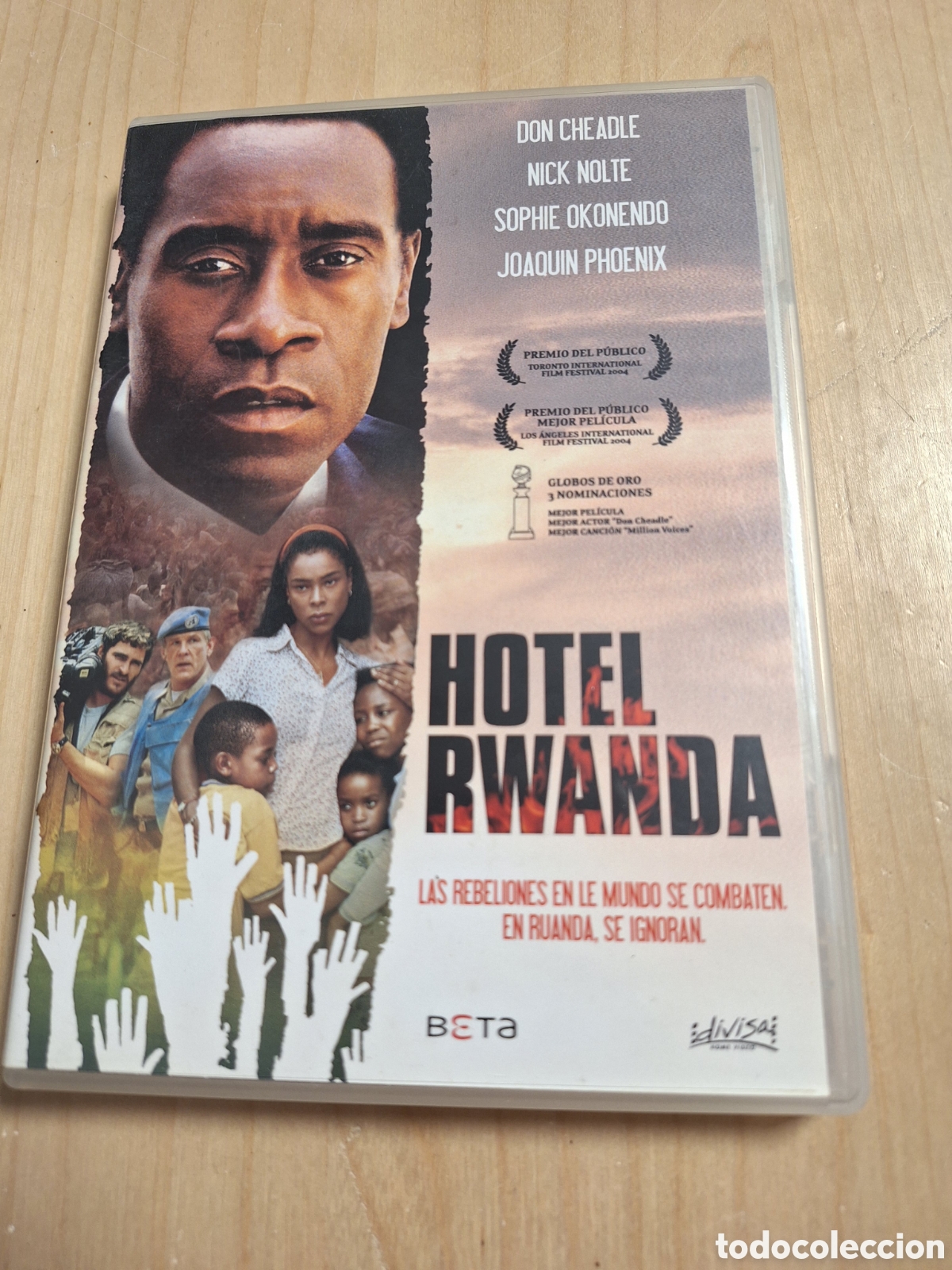 Kino: A48 hotel rwanda DVD SEGUNDAMANO