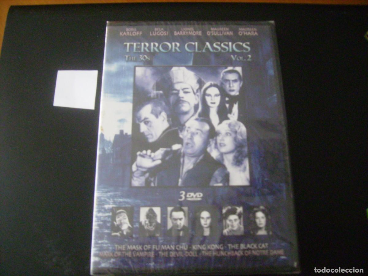 Cine: TERROR CLASSICS A&Ntilde;OS 30 VOL 2 - 3 DISCOS - PRECINTADA