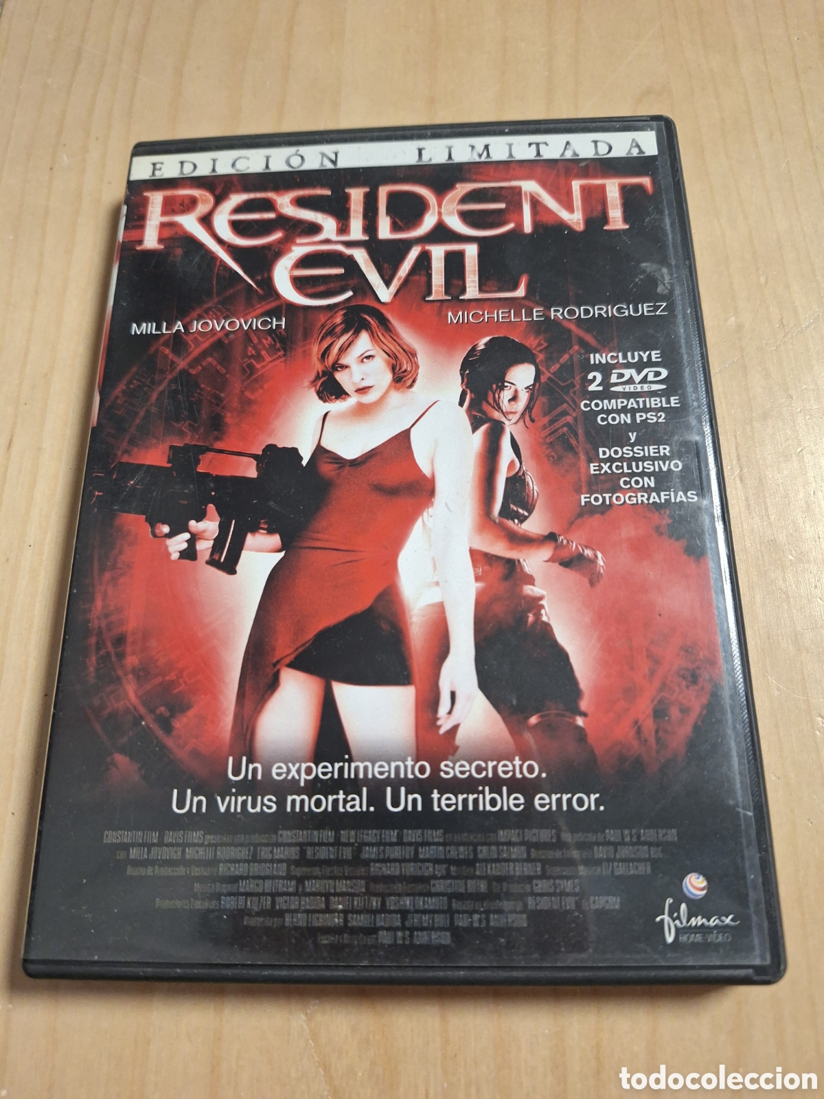 Cine: A48 resident evil DVD SEGUNDAMANO