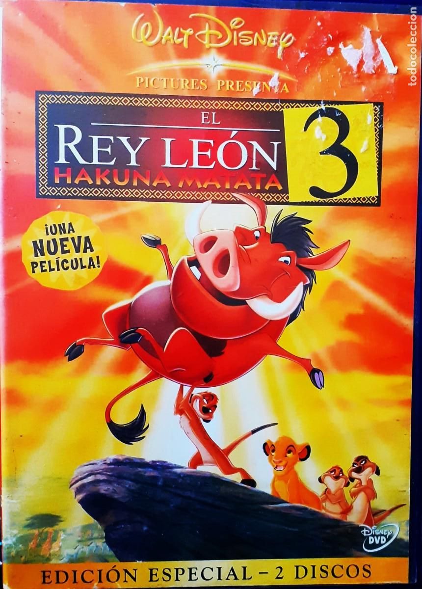 Cine: EL REY LEON, PARTE 3. HAKUMA MATATA. CINE EN DVD. COLECCION.