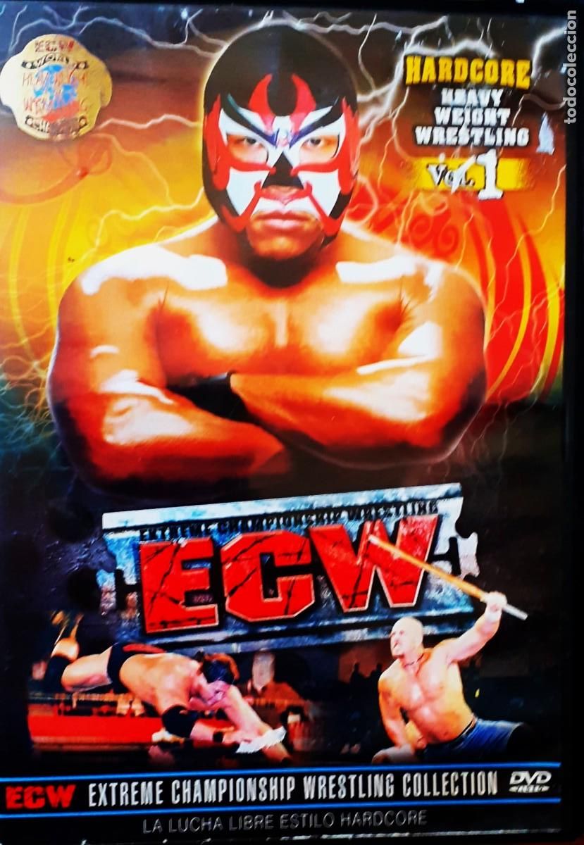 Cine: E.C.W. HARDCORE HEAVY WEIGHT WRESTLING. VOL. 1. CINE EN DVD. COLECCION.