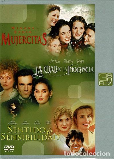 Cine: Little Women - The Age of Innocence - Sense And Sensibility- 8414533032780