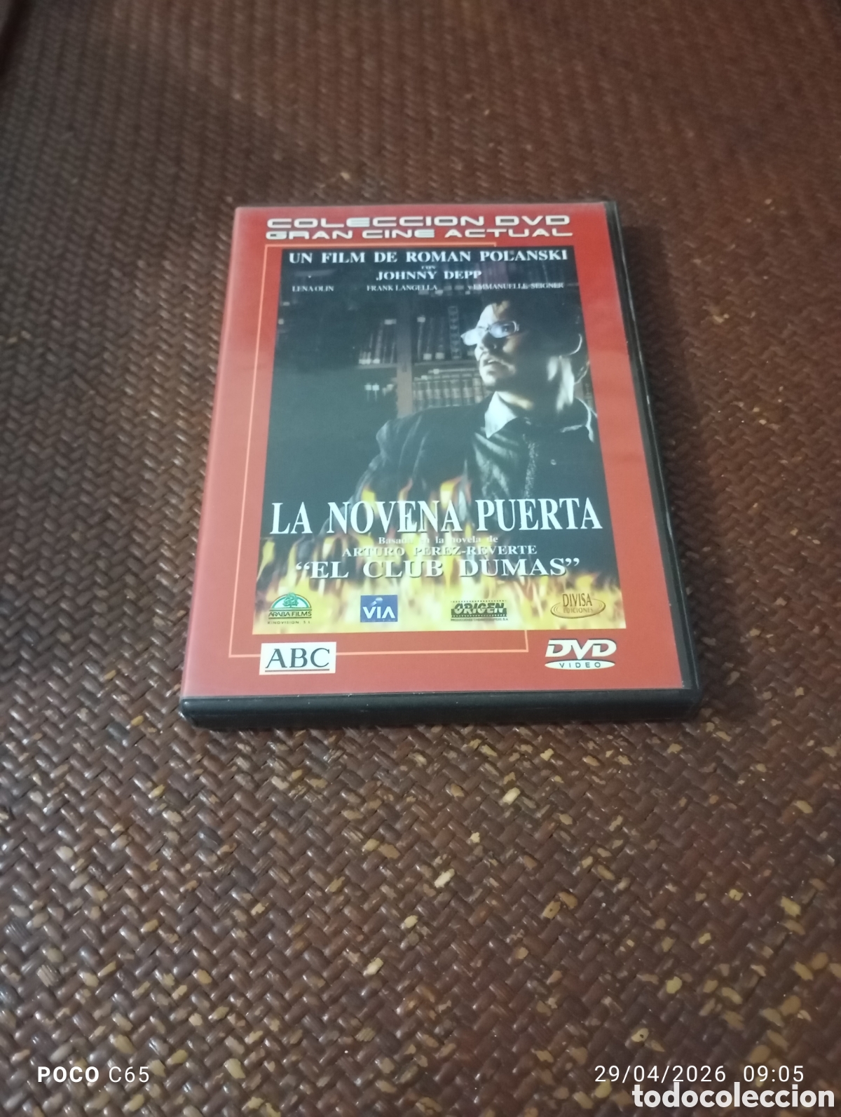 Cine: La novena puerta DVD Rom&aacute;n polanski