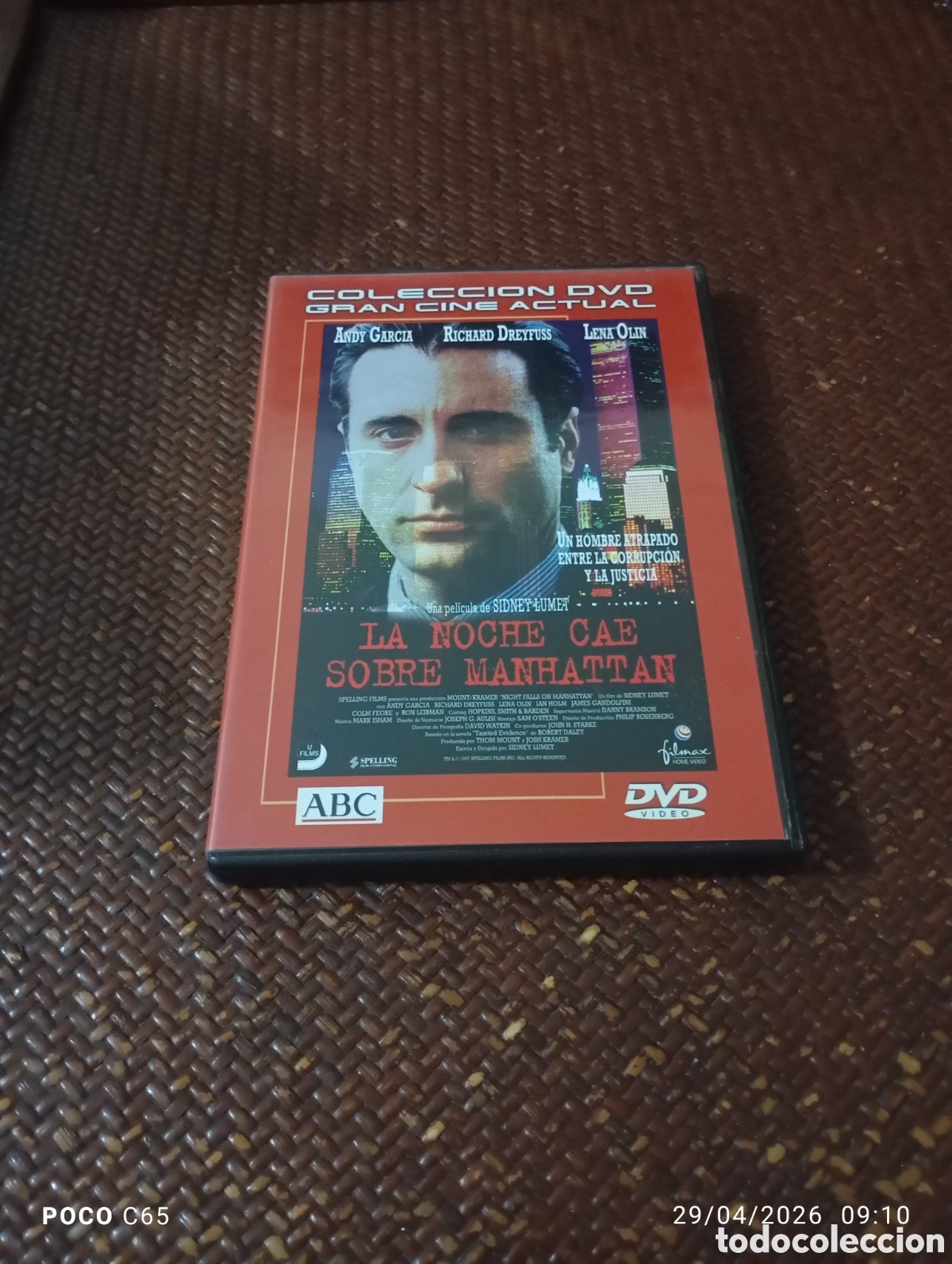 Cine: La noche cae sobre Manhattan DVD