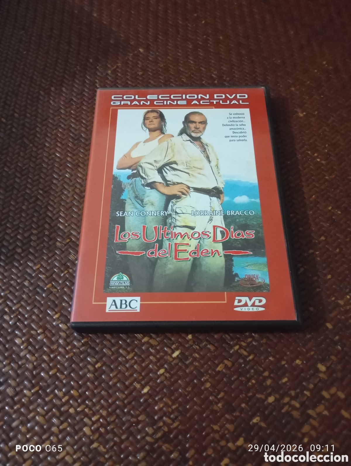 Cine: Los &uacute;ltimos d&iacute;as del Ed&eacute;n DVD