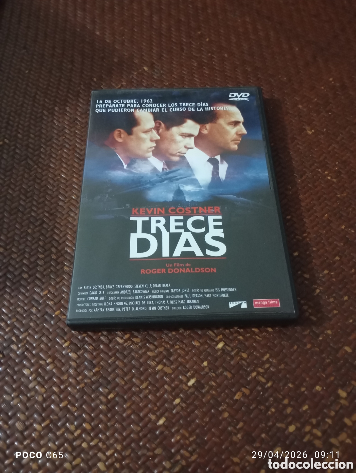 Cine: Trece d&iacute;as DVD como nuevo