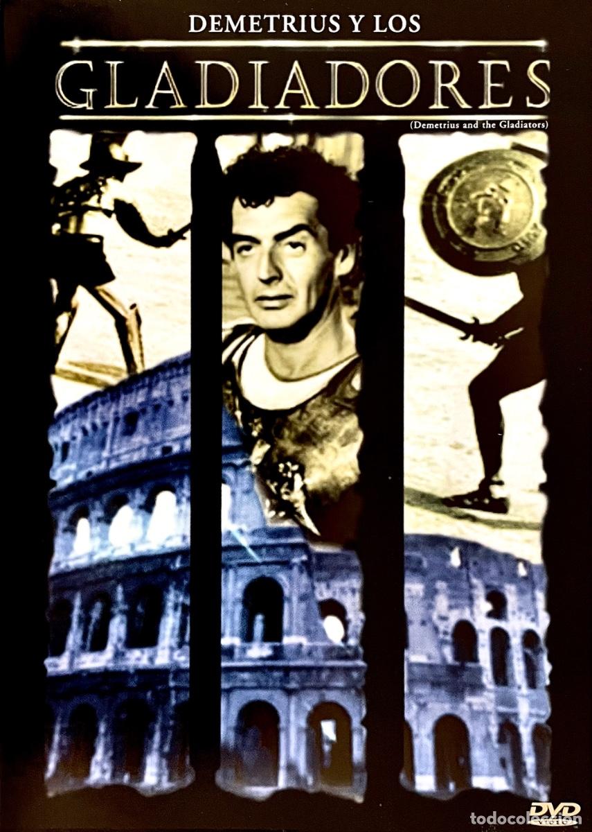 Cine: DEMETRIUS Y LOS GLADIADORES. V&iacute;ctor Mature. Susan Hayward. Debra Paget. Anne Bancroft. Delmer Daves.