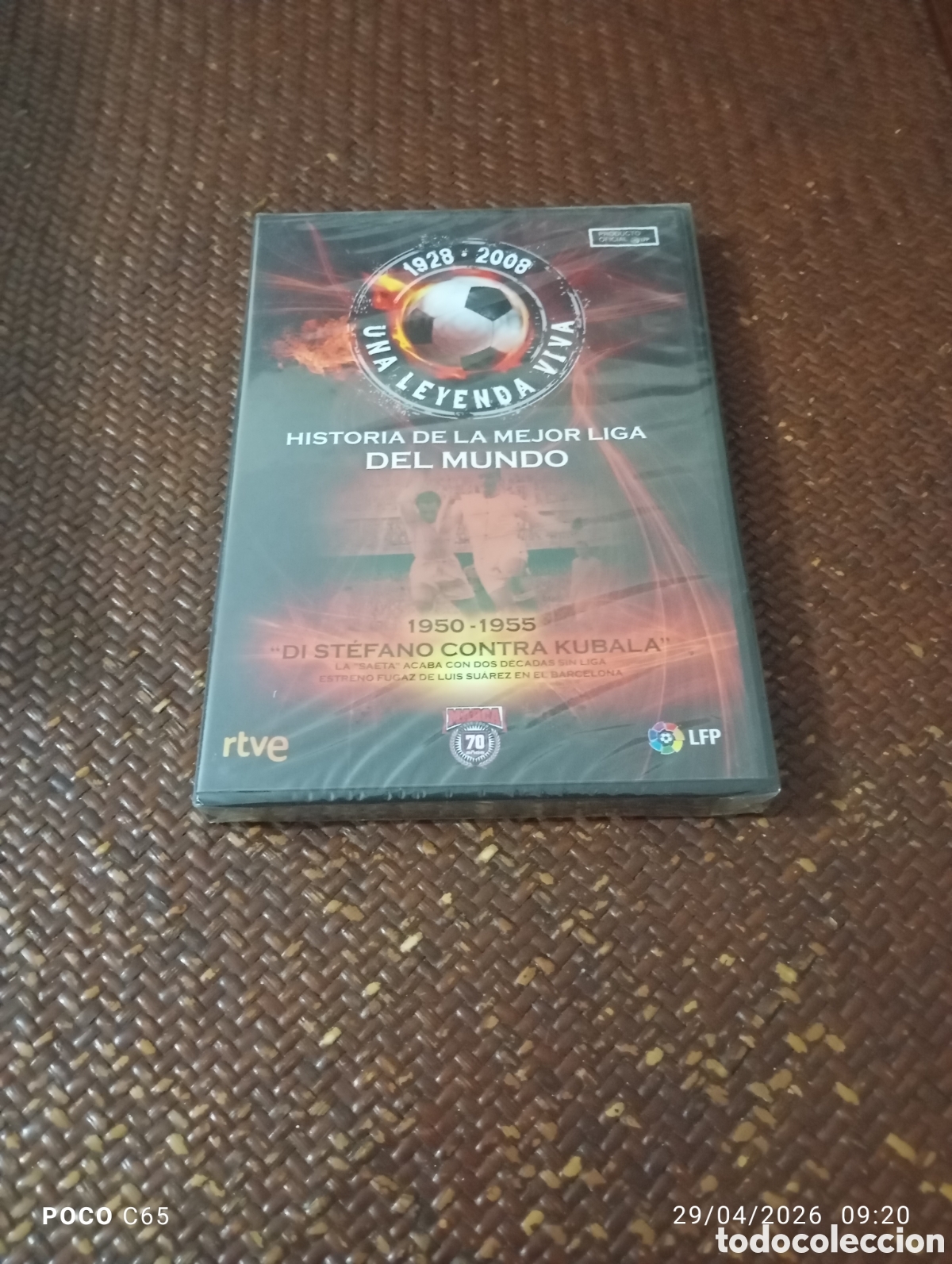 Cine: Historia de la mejor liga del mundo 1950-1955 di Stefano contra kubala precintada