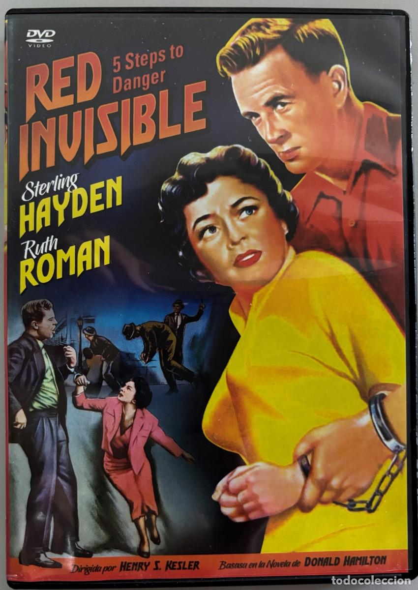 Cine: RED INVISIBLE (5 STEP TO DANGER, 1957) STERLING HAYDEN, RUTH ROMAN - FILM HENRY S. KESLER