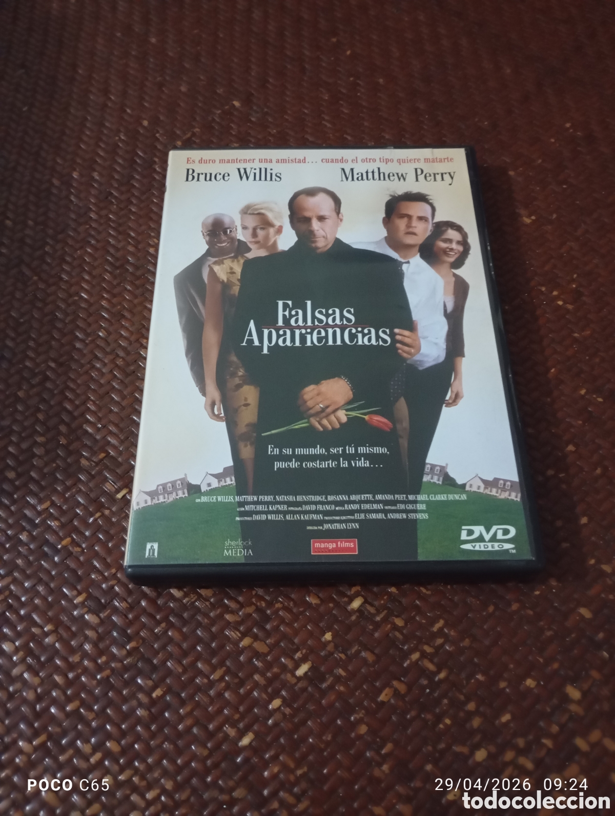 Cine: Falsas apariencias DVD como nuevo