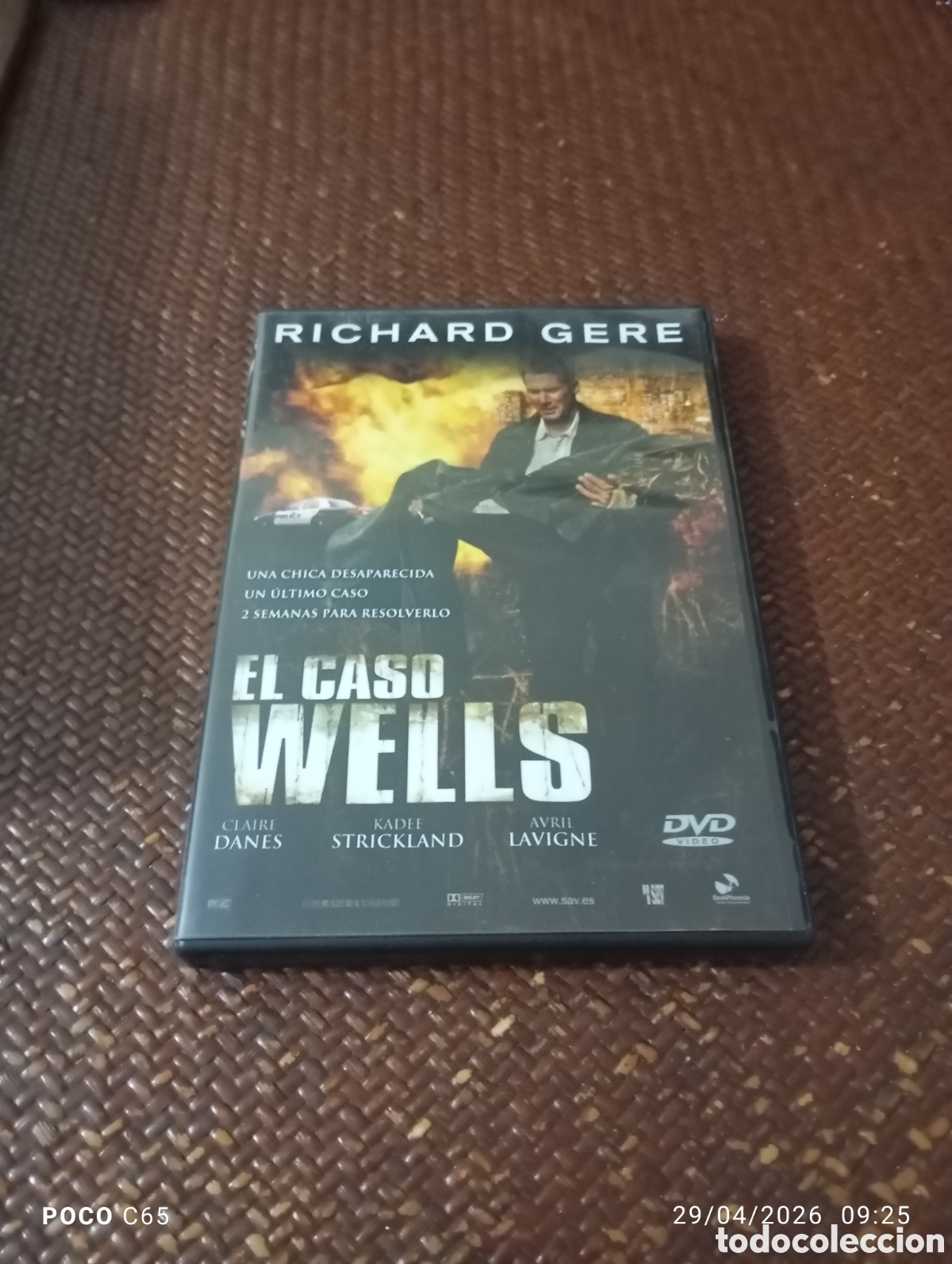 Cine: El caso wells DVD como nuevo