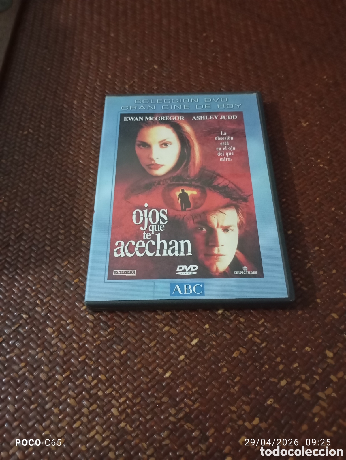 Cine: Ojos que te acechan DVD como nuevo