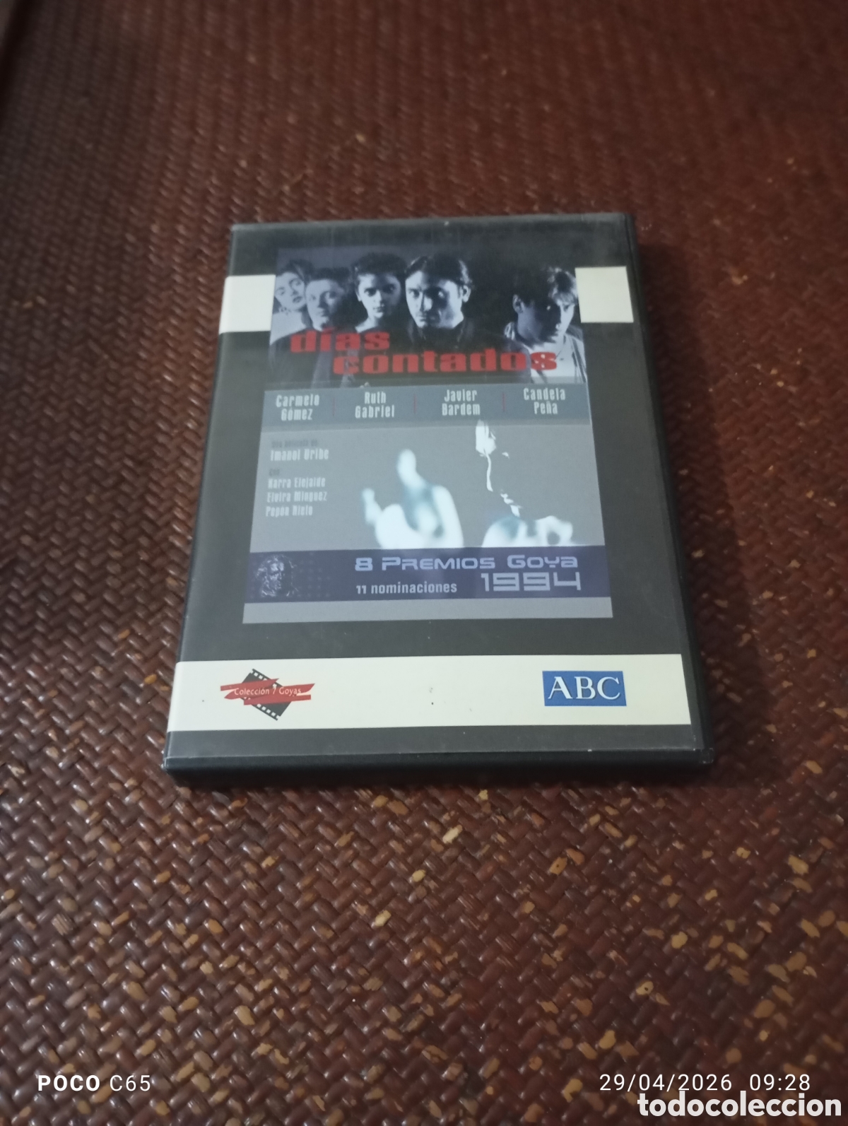 Cine: D&iacute;as contados DVD como nuevo