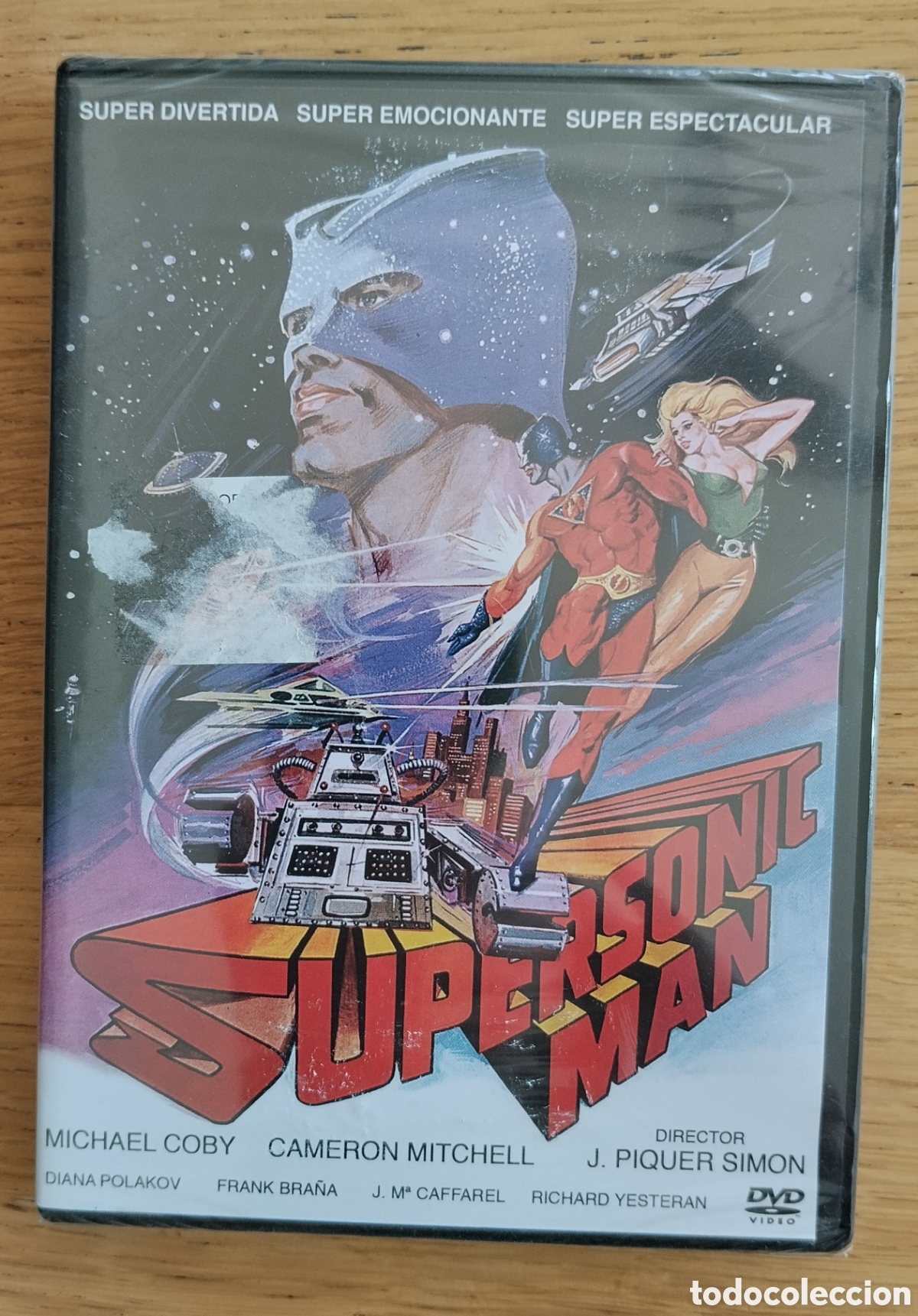 Cine: &rdquo;SUPERSONIC MAN&rdquo; DE JUAN PIQUER SIMON - DVD 1990