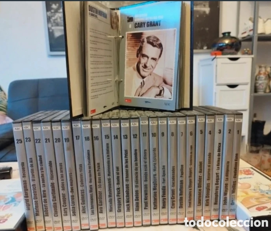 Cine: Colecci&oacute;n DVD y libro fichas todo por 12&euro;