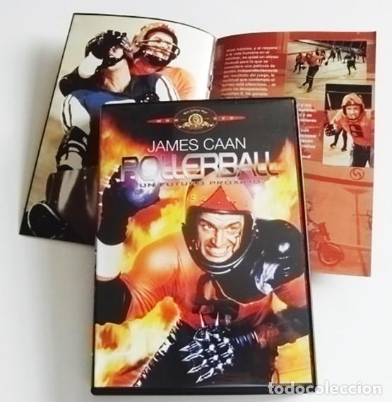 Cine: ROLLERBALL PEL&Iacute;CULA DVD CIENCIA FICCI&Oacute;N DISTOP&Iacute;A JAMES CAAN FUTURO DEPORTE PATINES VIOLENCIA JEWISON