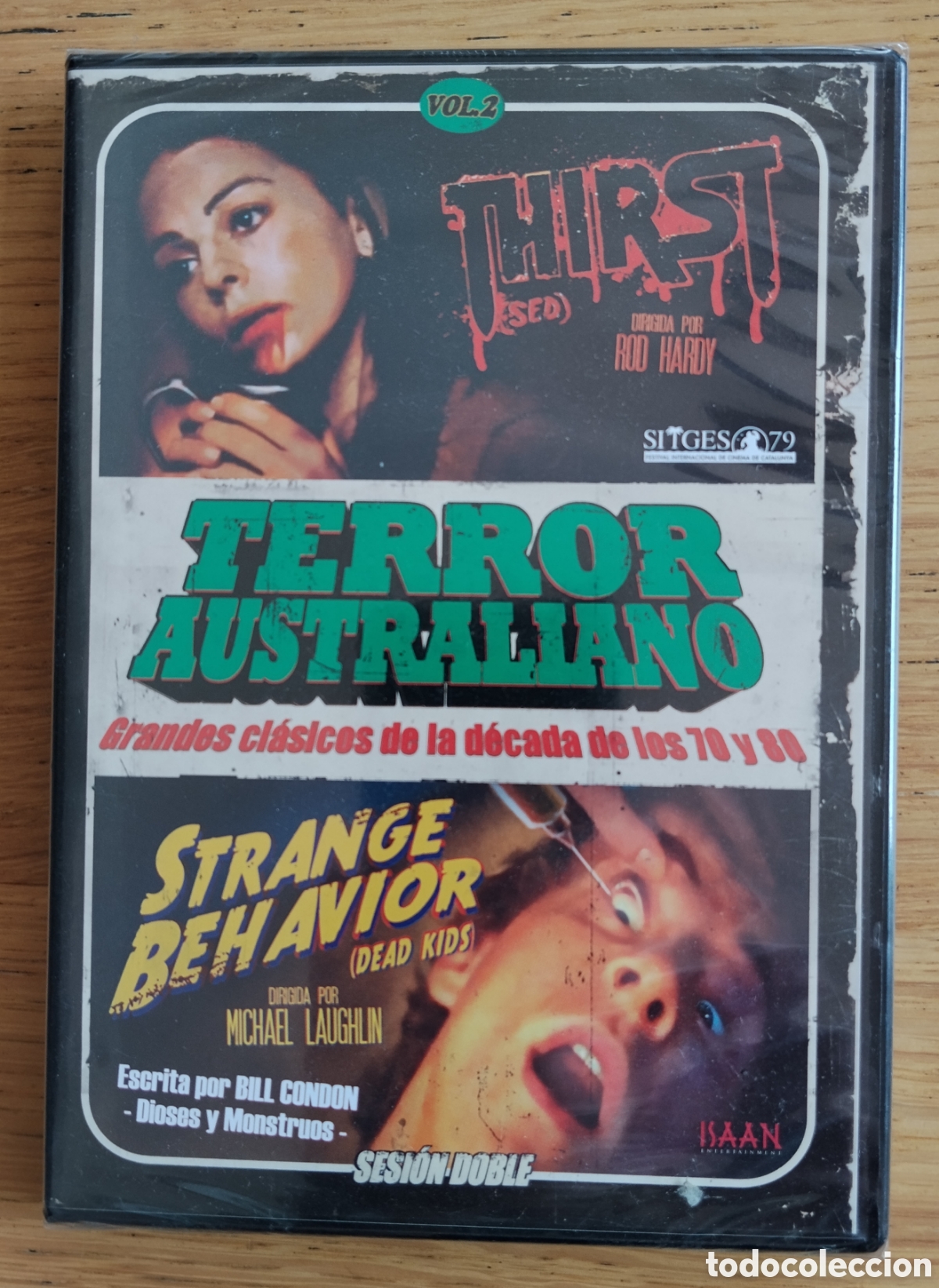 Cine: &rdquo;THIRST (SED)&rdquo; + &rdquo;STRANGE BEHAVIOR (DEAD KIDS)&rdquo; - DVD 2010 - TERROR