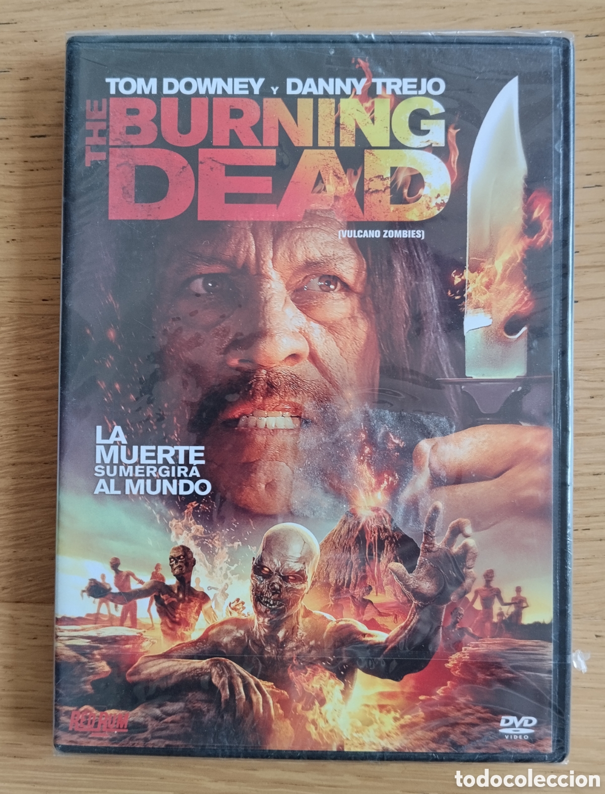 Cine: &rdquo;BURNING DEAD (VULCANO ZOMBIES&rdquo; - DVD 2017 - TERROR - GORE - DANNY TREJO