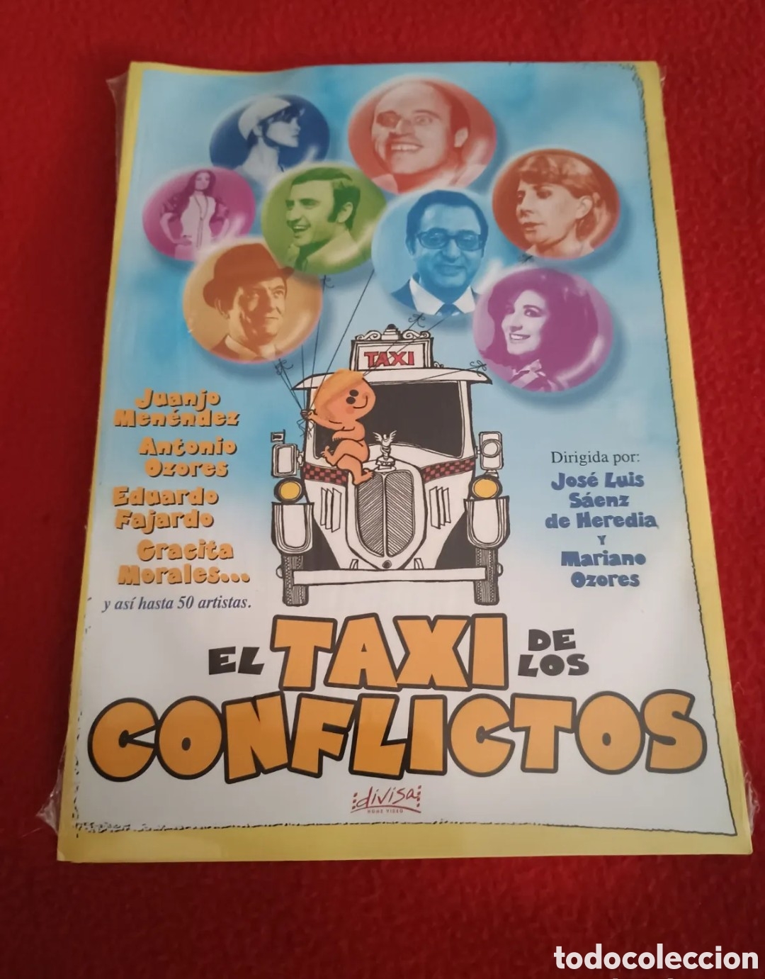 Kino: Dvd el taxi de los conflictos (precintado) Jos&eacute; luis S&aacute;enz de Heredia mariano ozores gracita morales