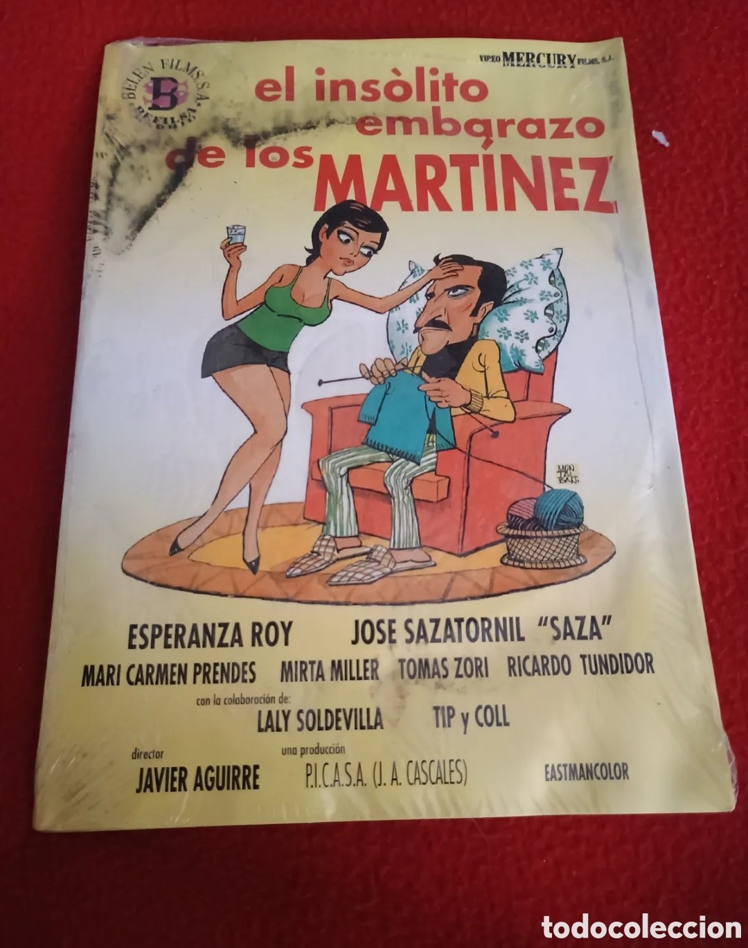 Cine: Dvd el ins&oacute;lito embarazo de los Mart&iacute;nez - saza esperanza Roy tip y coll