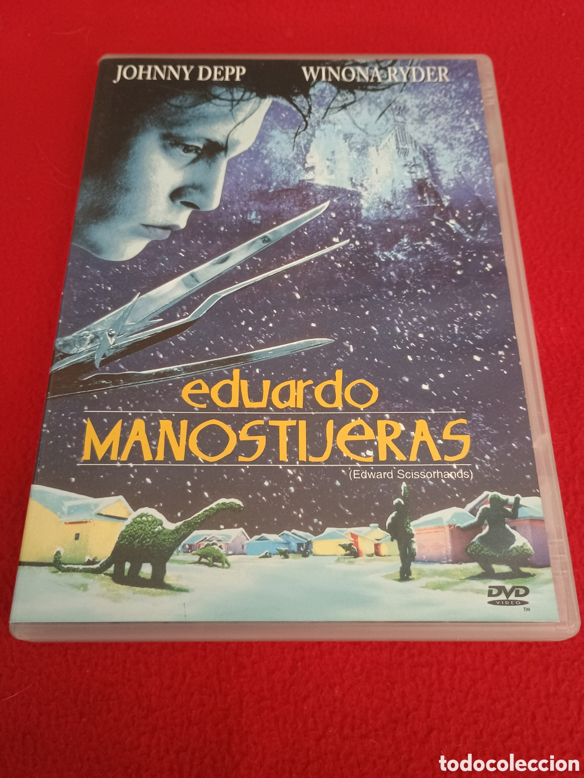 Cine: Dvd Eduardo manostijeras - Tim burton Johnny Deep winona ryder Christopher lee