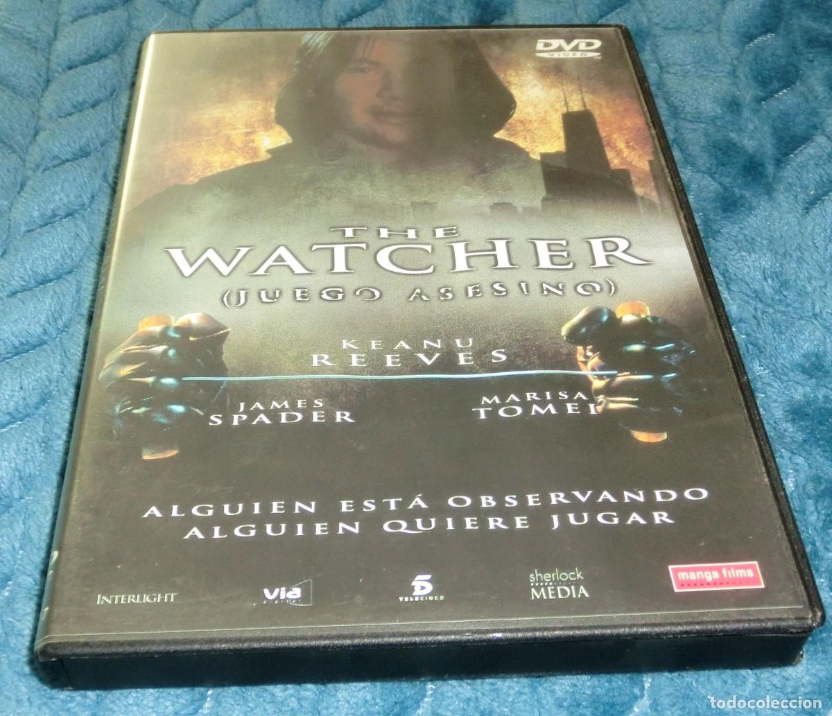 Cine: DVD THE WATCHER (JUEGO ASESINO) - KEANU REEVES (DE COLECCIONISTA - PERFECTO ESTADO-SOLO UN USO)