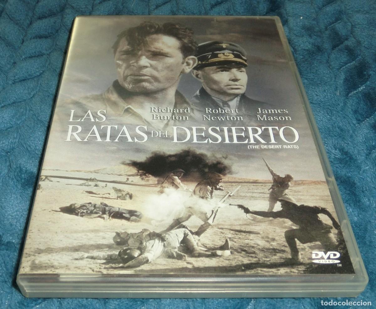 Cine: DVD LAS RATAS DEL DESIERTO-RICHARD BURTON/JAMES MASON (DE COLECCIONISTA-PERFECTO ESTADO-SOLO UN USO)