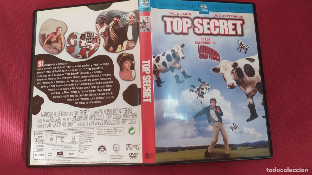 Cine: dvd Top Secret (1984) con Val Kilmer