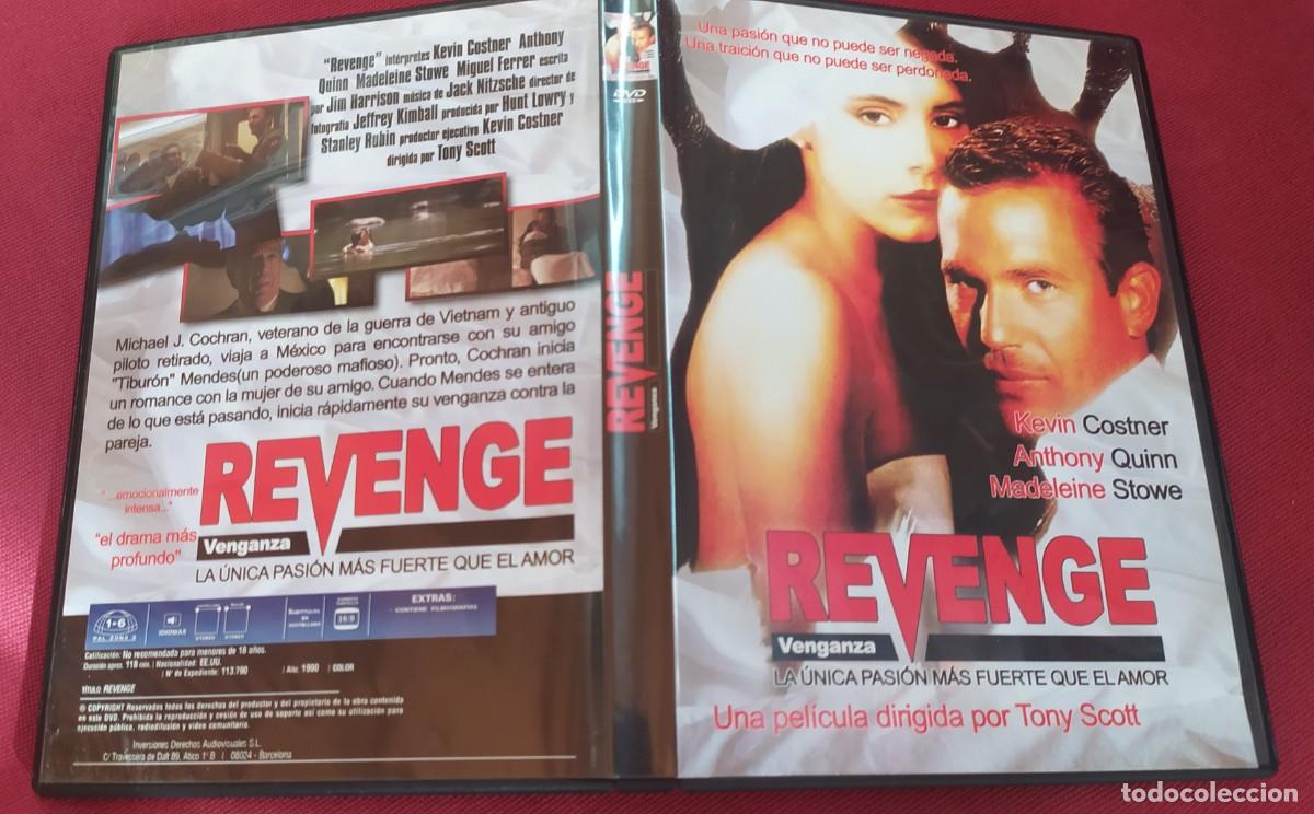 Cine: dvd revenge. Con Kevin Costner, Madeleine Stowe, Anthony Quinn