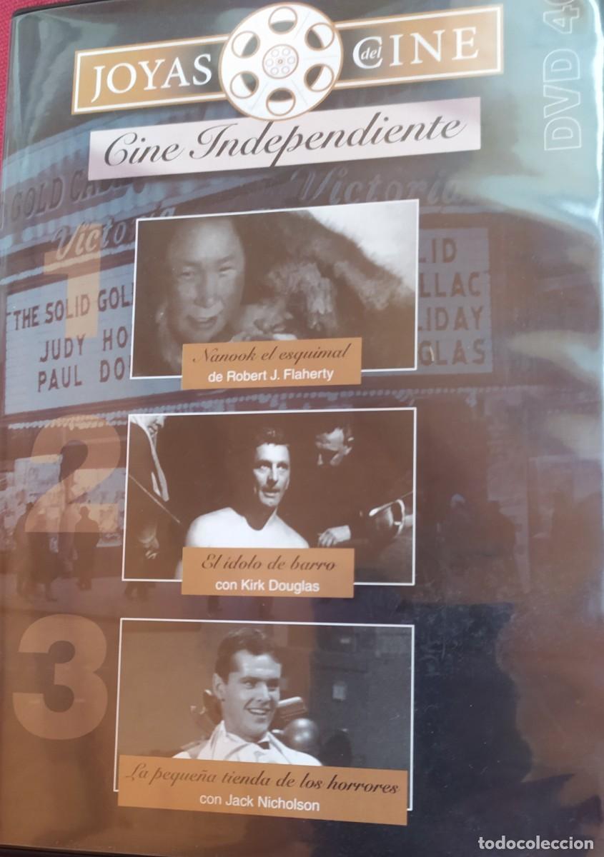 Cine: dvd NAnook el esquimal, el &iacute;dolo de barro, la peque&ntilde;a tienda de los horrrores. Joyas del cine 40