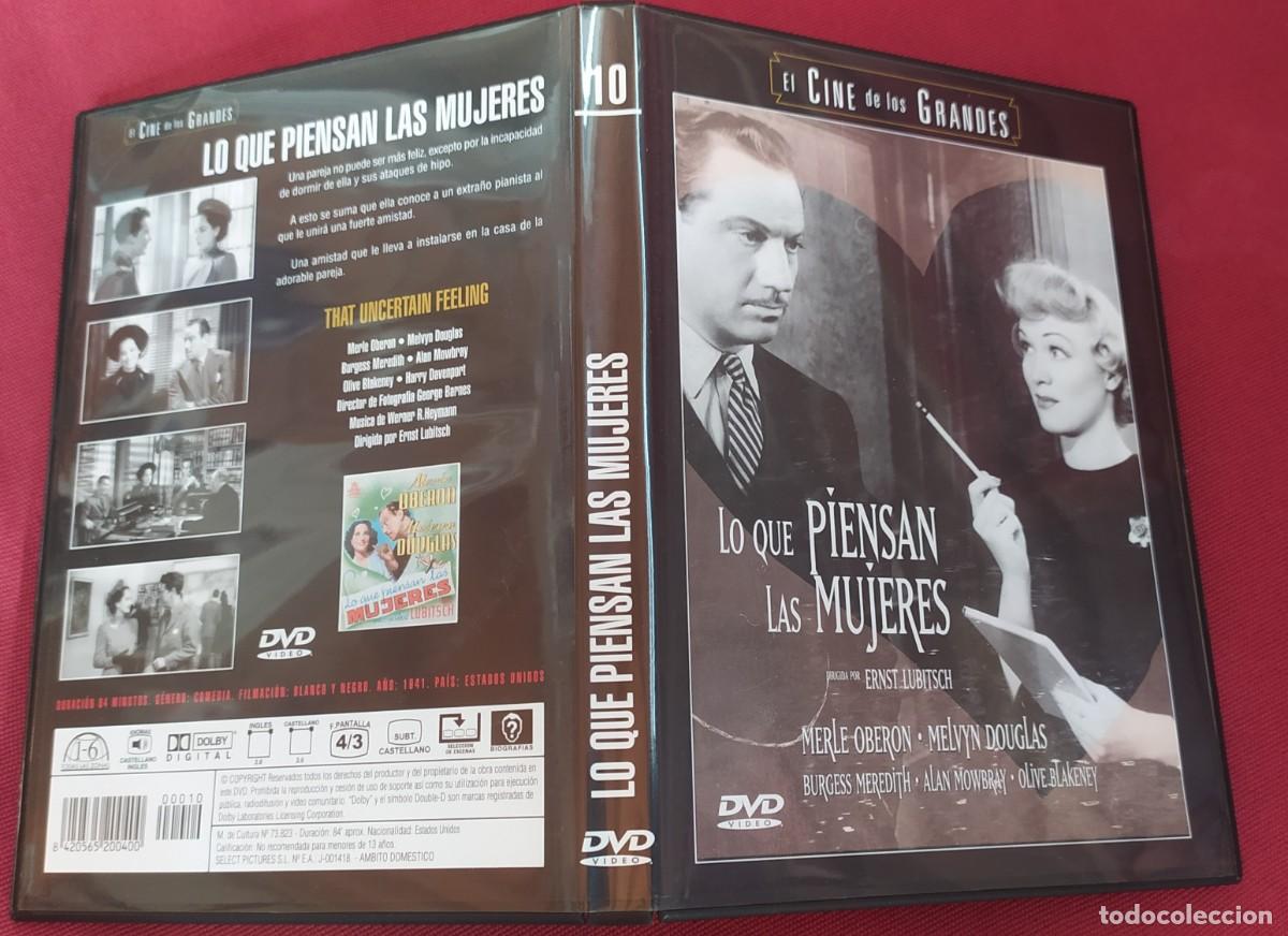 Cine: dvd Lo que piensan las mujeres