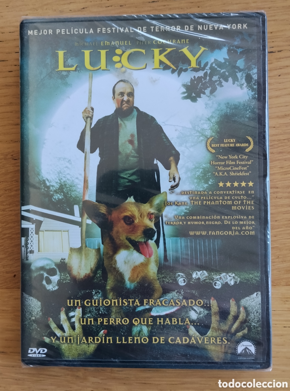 Cine: &rdquo;LUCKY&rdquo; - DVD 2008 - NUEVO, PRECINTADO - TERROR - GORE