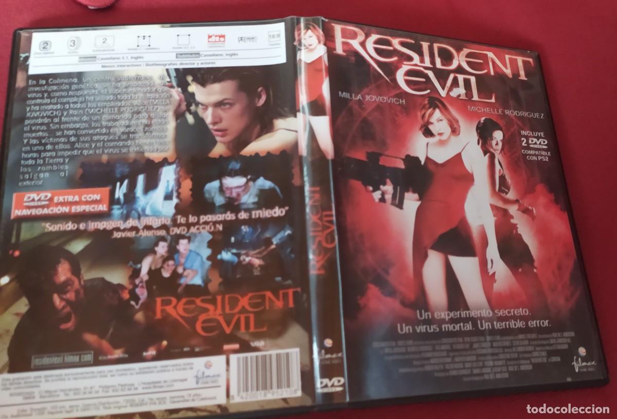 Cine: dvd resident evil. Edici&oacute;n de dos discos