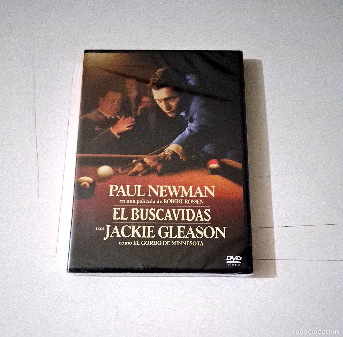 Cine: DVD &rdquo;EL BUSCAVIDAS&rdquo; PRECINTADO SEALED ROBERT ROSSEN PAUL NEWMAN JACKIE GLEASON