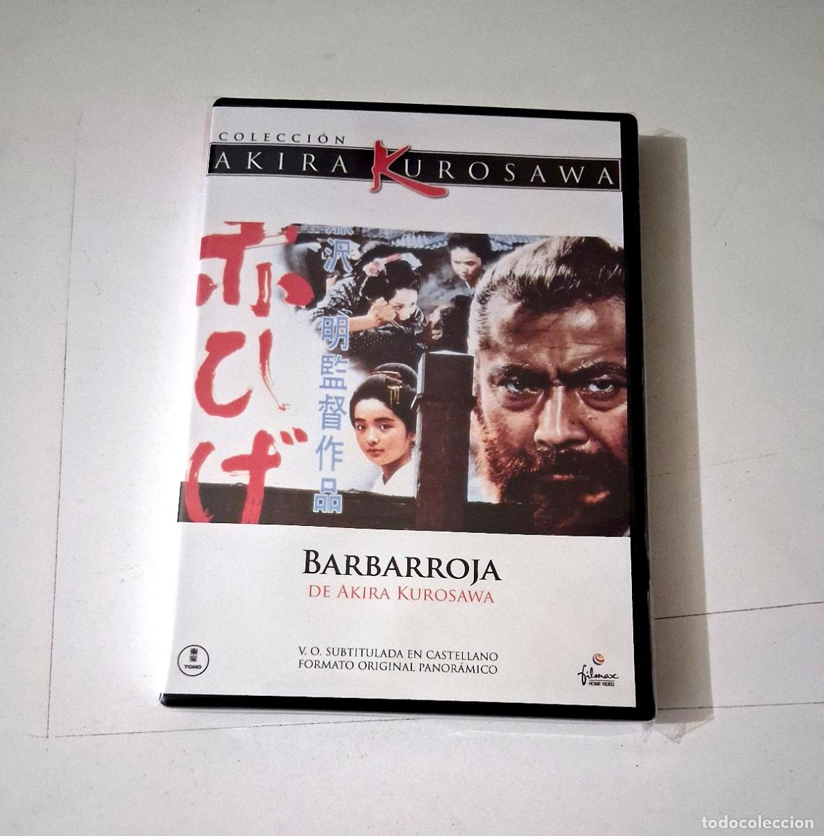 Cine: DVD &rdquo;BARBARROJA&rdquo; COMO NUEVO AKIRA KUROSAWA TOSHIRO MIFUNE