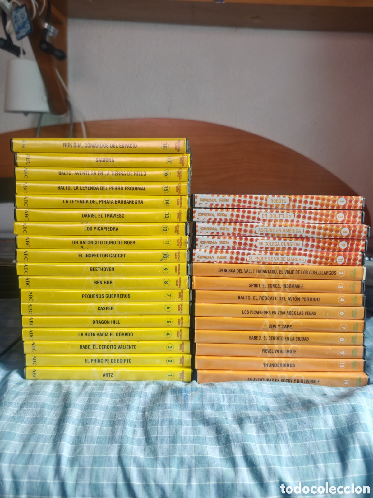 Cine: Lote 32 DVD pel&iacute;culas cinema kids