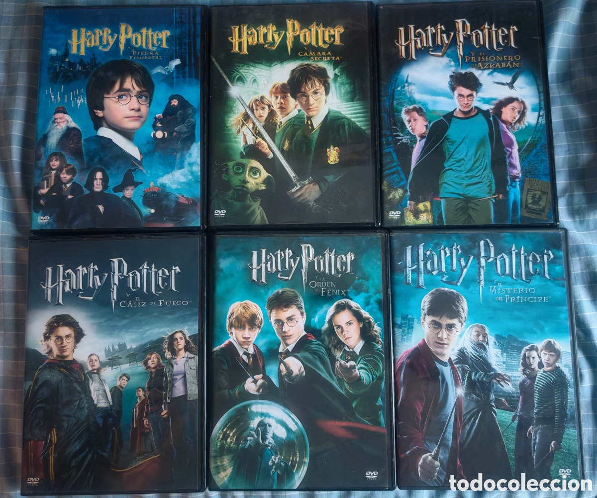 Cine: 6 primeros DVD Harry potter