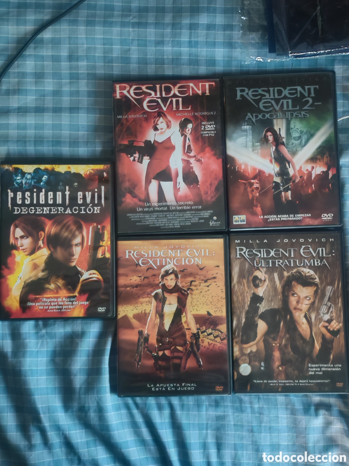 Cine: Lote 5 DVD Resident evil