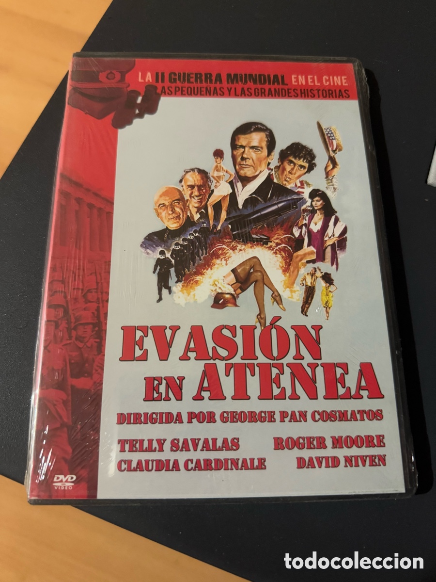 Cine: DVD. EVASI&Oacute;N EN ATENEA. NUEVA Y PRECINTADA