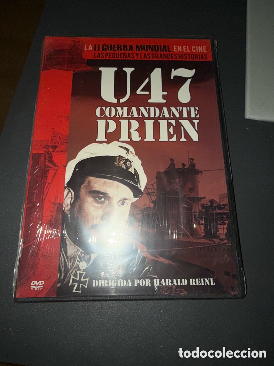 Cine: DVD. U 47. COMANDANTE PRIEN. NUEVA Y PRECINTADA