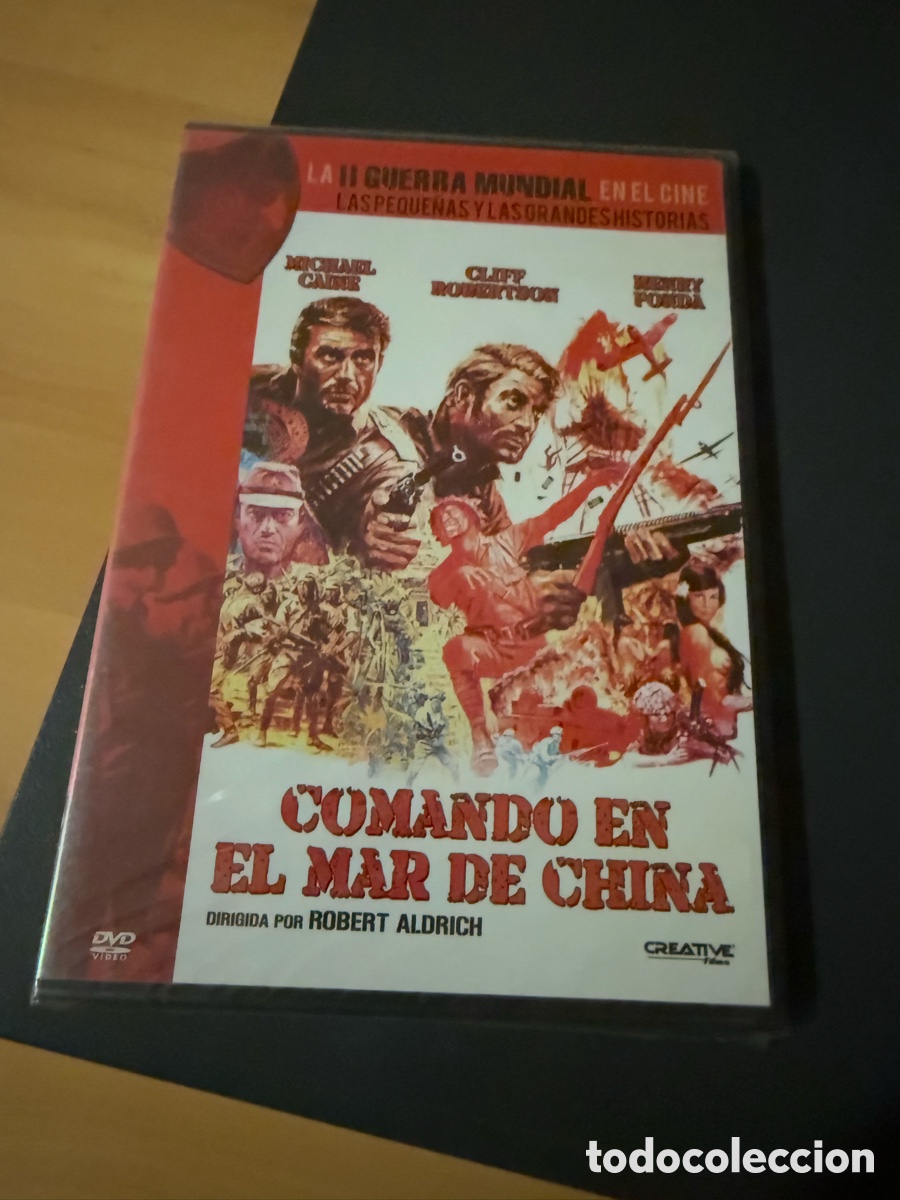 Cine: DVD. COMANDO EN EL MAR DE CHINA. NUEVA Y PRECINTADA