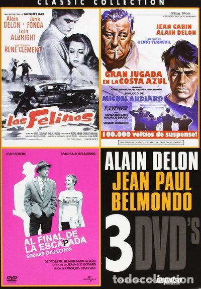 Cine: Pack Alain Delon + J.P. Belmondo- 8436022966949