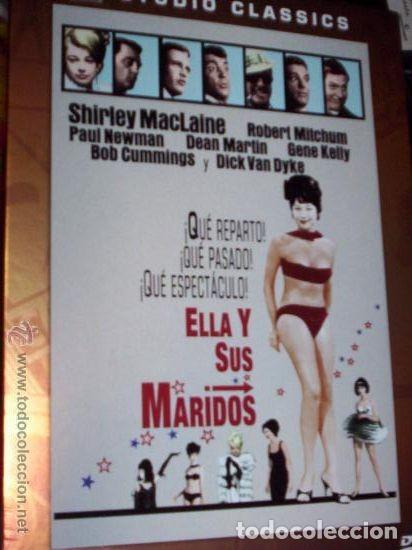 Cine: ELLA Y SUS MARIDOS - SHIRLEY MACLAINE,ROBERT MITCHUM
